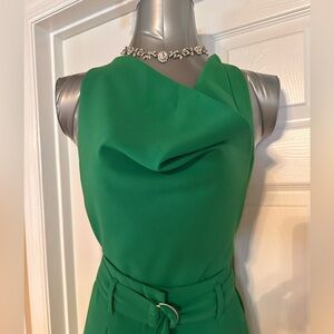 ‘Skies Are Blue’ Two-Piece Set! Vibrant Kelly Green Pantsuit